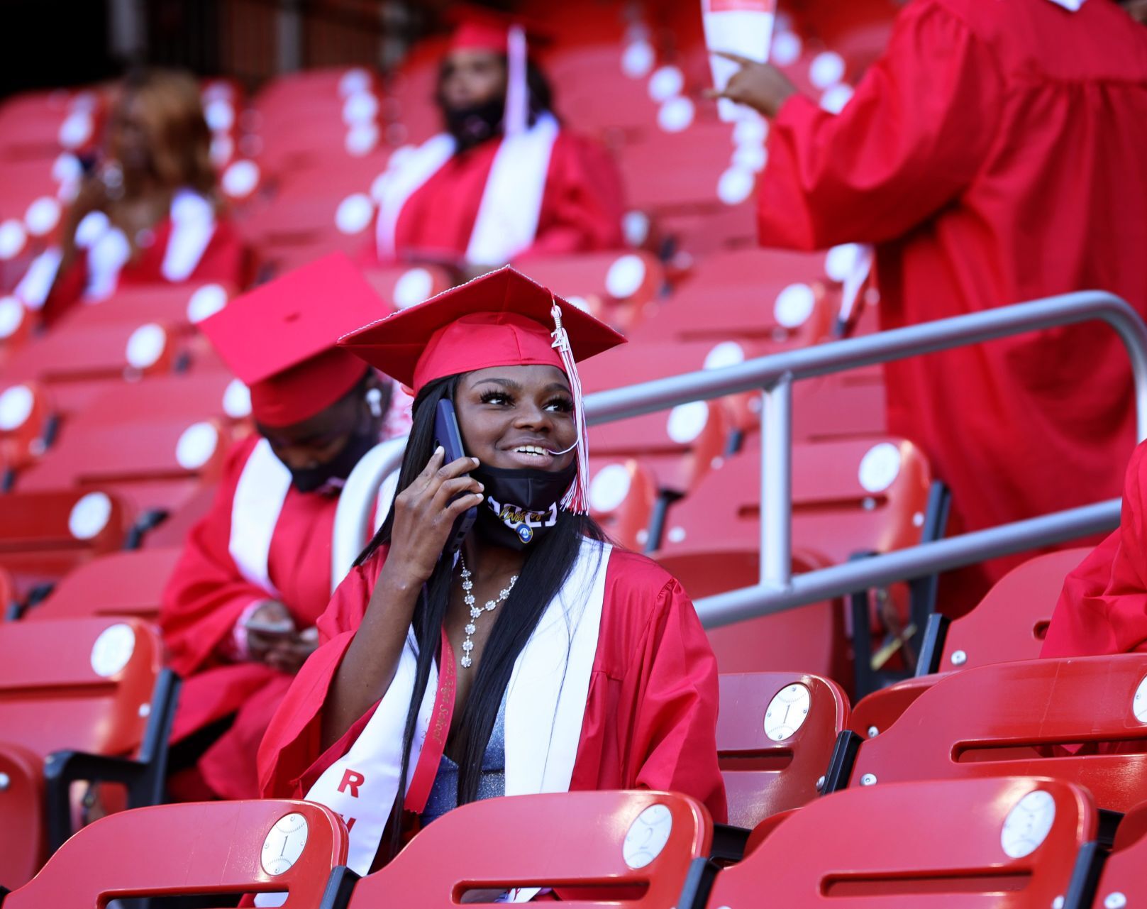 SLPS hold graduation ceremonies at Busch Stadium